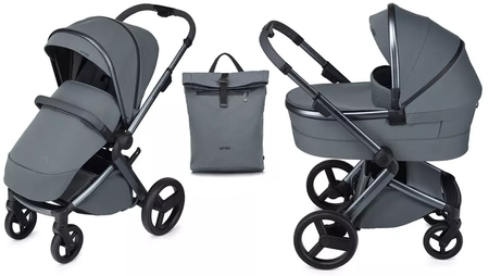 Anex L/Type Wózek Głęboko-Spacerowy z Okryciem na Nóżki i Plecakiem Owl