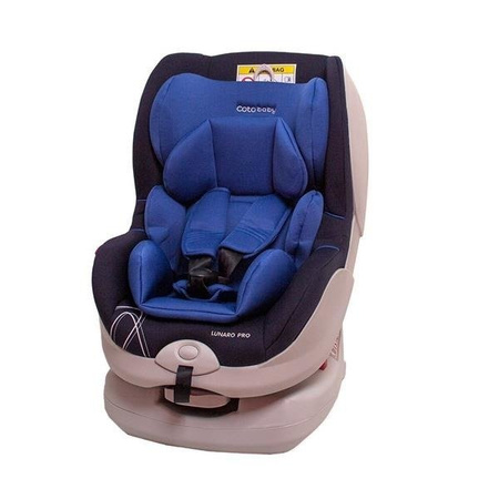 Coto Baby Lunaro Pro Fotelik Samochodowy 0-18kg Szaro-Czarny