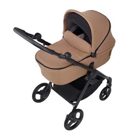 Anex IQ Basic New Transfarmation Wózek Głęboko-Spacerowy Sienna + Cybex Aton B2 i-Size Fotelik Samochodowy 0-13kg + Baza One Volcano Black