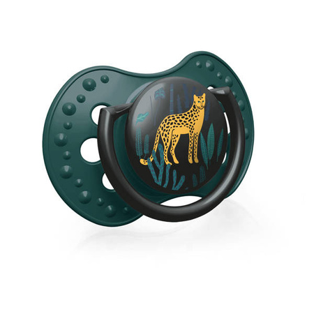 Lovi Smoczek Silikonowy Dynamiczny 6-18M 2 Szt. Jungle Vibes 22/903 Boy