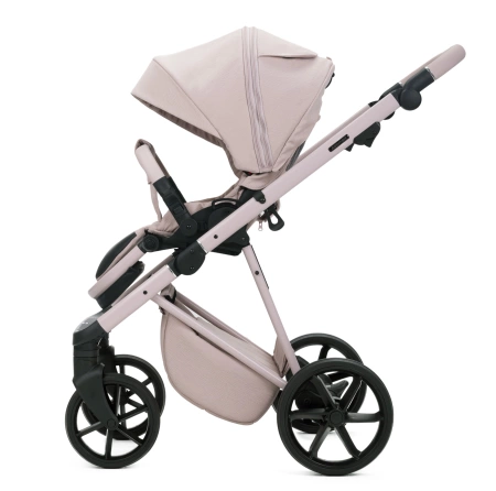 Adamex QUANTUM NATURA Wózek Głęboko-Spacerowy QN-2 Rose