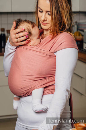 LennyLamb Chusta Do Noszenia Dzieci, Elastyczna - Kwarc - Rozmiar Standardowy 5.0 M