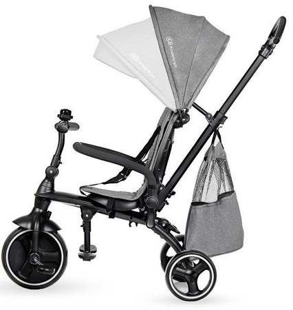 Kinderkraft Jazz Rowerek Trójkołowy Grey Melange