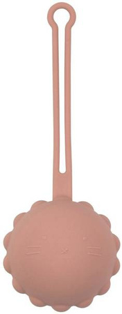 Nattou Silikonowe Etui Na Smoczek Różowe