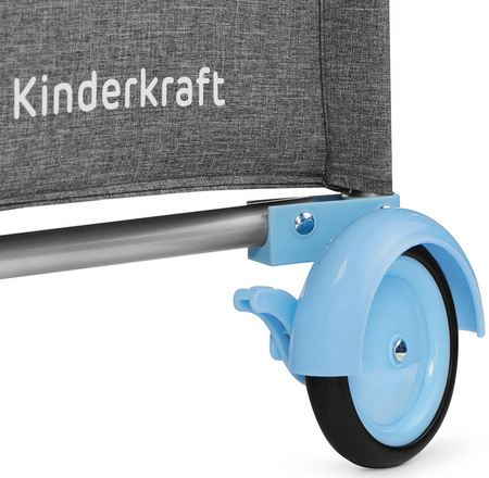 KinderKraft Joy Łóżeczko Turystyczne z Akcesoriami Niebieski