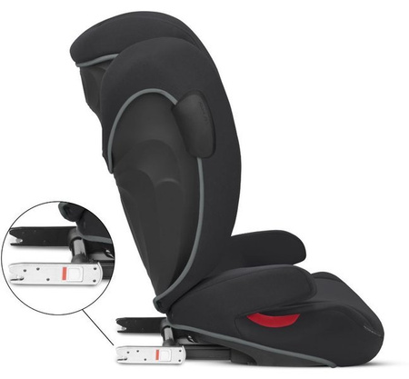 Cybex Solution B2-Fix + Lux Fotelik Samochodowy 15-36 kg Volcano Black