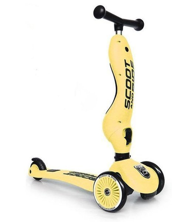 Scootandride Highwaykick 1 2w1 Jeździk i Hulajnoga 1-5 Lat + Kask XXS-S Dla Dzieci 1-5 Lat Kiwi Lemon