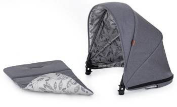 Petite&Mars Royal Budka Wózka Spacerowego Ultimate Grey