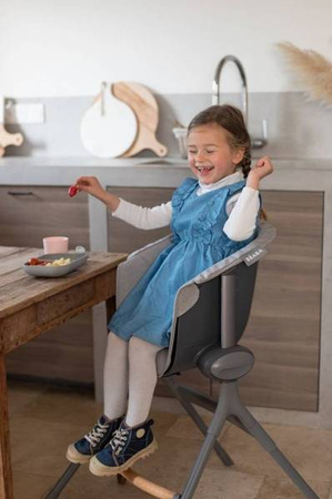 Beaba Up&Down Miękki Wkład Junior do Krzesełka do Karmienia Grey