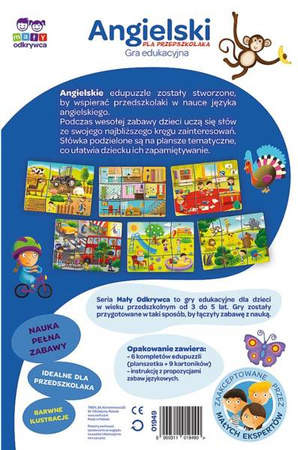 Trefl Angielski dla Przedszkolaka/Mały Odkrywca