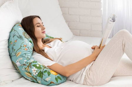 Fiki Miki Poduszka Relaksacyjna z Nadrukiem PF3 FM46 Blue