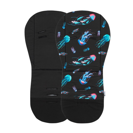 Petite&Mars Street2 Wózek Spacerowy Black Limited 100 Jellyfish Complete