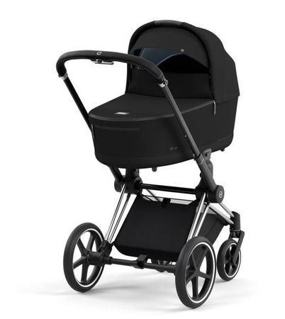 Cybex Priam 4.0 Wózek Głęboko-Spacerowy + Fotelik Samochodowy Cloud T 0-13kg Deep Black