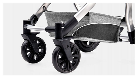 Kinderkraft Veo Wózek Głęboko-Spacerowy 2w1 Grey