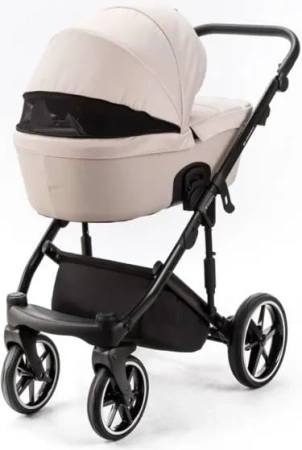 Adamex Lumi Air Wózek Głeboko-Spacerowy PS-33 LUMI TK-20 ST. CZ. PL. CZ. (materiał tkanina)