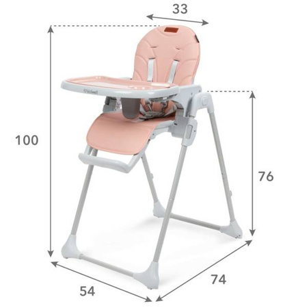 Kidwell Beno Krzesełko do Karmienia Pink