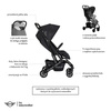MINI by Easywalker Buggy XS Wózek spacerowy z osłonką przeciwdeszczową Union Jack Classic 