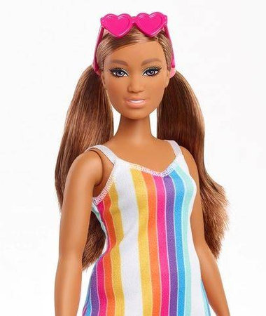Barbie Loves The Ocean Lalka Sukienka W Paski GRB35 GRB38