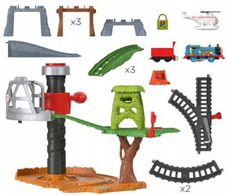 Fisher Price Zestaw Tomek i Przyjaciele Przygoda Safari GXH06