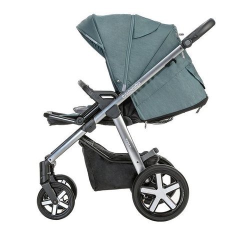 Baby Design Husky 2022 Wózek Głęboko-Spacerowy 117 Graphite Koła Pompowane