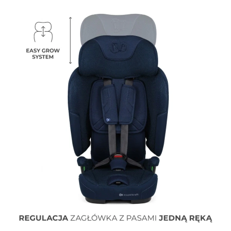 Kinderkraft FIX2GO Fotelik Samochodowy 9-36 kg Niebieski