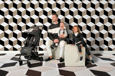 Disney by Easywalker Buggy XS Wózek spacerowy z osłonką przeciwdeszczową Minnie Ornament