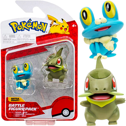 Jazwares Pokemon Figurki Bitewne Froakie + Axew
