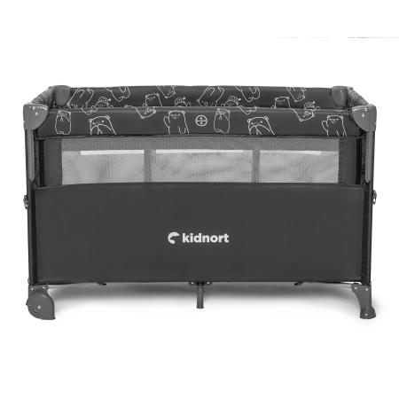 Kidnort Näste Łóżeczko Turystyczne Ciemny Szary