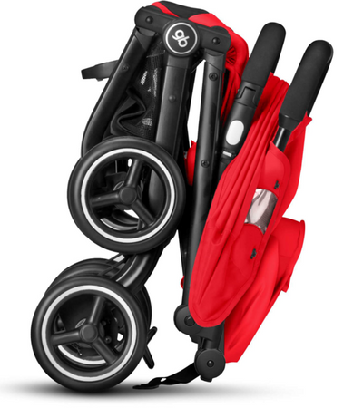 Cybex GB Qbit + Wózek Spacerowy All-Terrain Night Blue