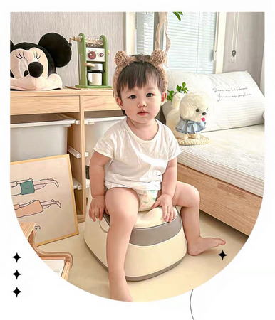 Ines&John Nocnik Dziecięcy Premium White / Grey / Silver