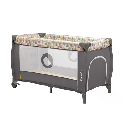 Lionelo Sven Plus Łóżeczko Turystyczne Yellow Scandi