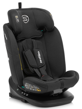 Sesttino Oktagon Pro Fotelik Samochodowy Black 0-36 kg