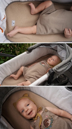 Simple Wool Wkładka do Gondoli Róż