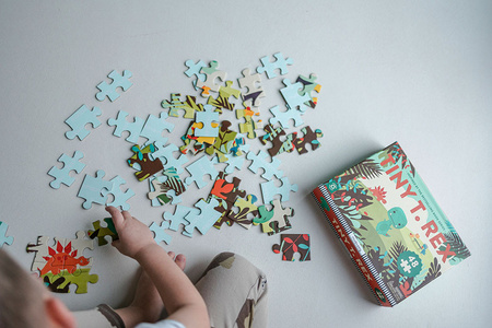 Mudpuppy Puzzle Tiny T.rex 48 elementów 3+