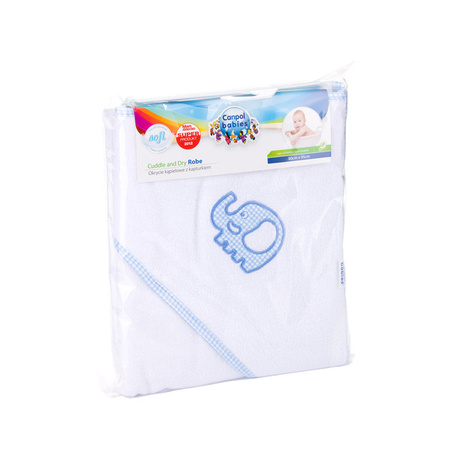 Canpol Babies Okrycie Kąpielowe Dla Niemowląt z Kapturkiem 80x95cm 26/300Mix