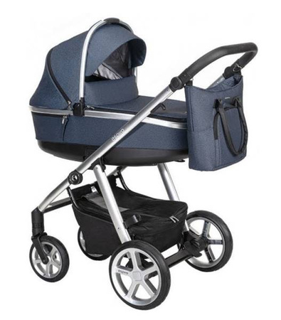 Espiro Next Up Wózek Głęboko-Spacerowy 2w1 503 Navy City