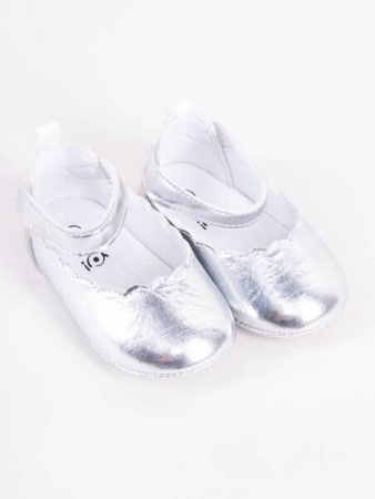 Scorpio Buciki Dziewczęce Srebrne Rozmiar 9-15 Miesięcy