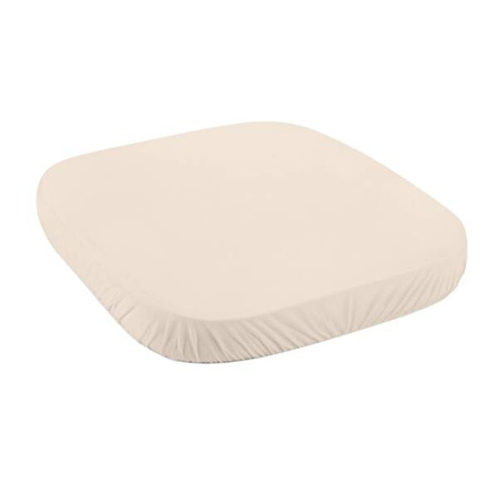 Waldin Prześcieradło z Bawełny Organicznej 73x73cm Beżowy