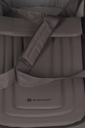 Euro-Cart Doblo Wózek Spacerowy Bliźniaczy lub Rok Po Roku Taupe