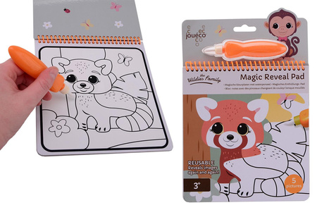 Joueco The Wildies Family Kolorowanka wodna WATER MAGIC