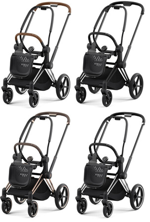 Cybex Priam 4.0 Tapicerka Siedziska Deep Black