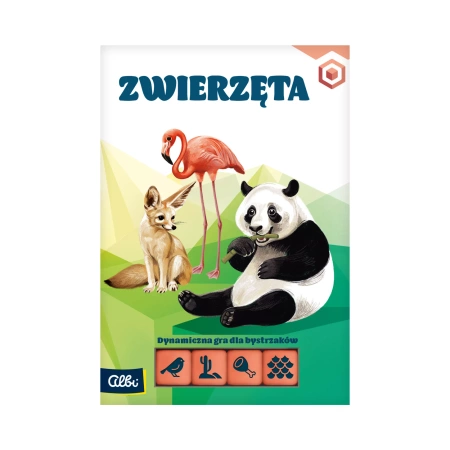 Albi Kostki Bystrzaka - Zwierzęta Gra Planszowa