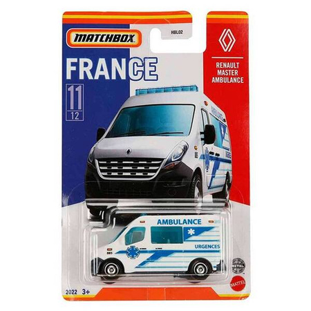 Matchbox France - Renault Master Ambulance