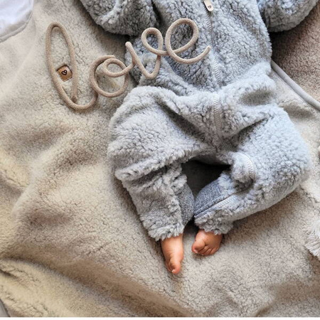 Zaffiro Nevada Kombinezon Wełniany Dla Dzieci 62/68 Grey