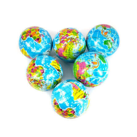 Icom Piłka Globus Miękka 13 Cm