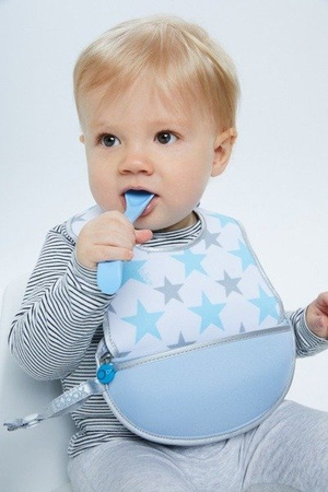 B.Box Silikonowe łyżeczki 2 szt. czerwono-niebieskie