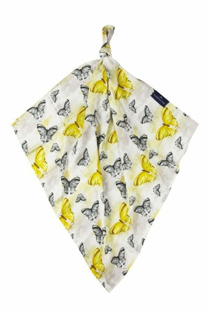 BAMBOO-LINE PIELUSZKA BAMBUSOWA 75x75 Motyle