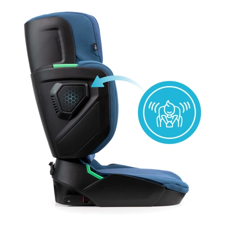 Kidnort Mane Fotelik Samochodowy 15-36 kg Niebieski
