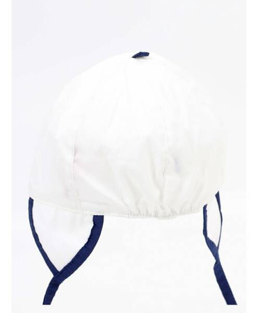 Czapka Letnia z Uszkami Chłopięca 44-46 cm