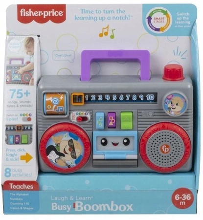 Fisher Price Retro Magnetofon Radiomagnetofon Szczeniaczka GYC17